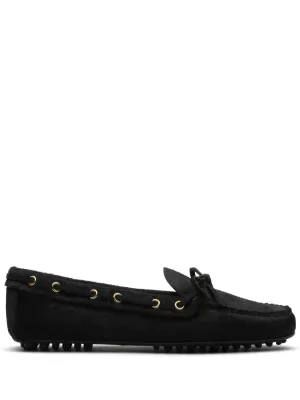 Car Shoe calf hair driving shoes