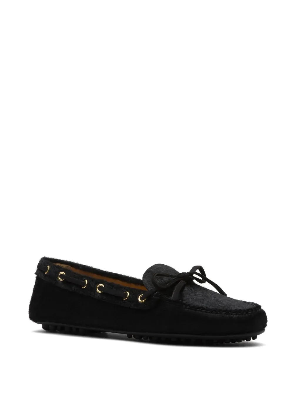Car Shoe calf hair driving shoes