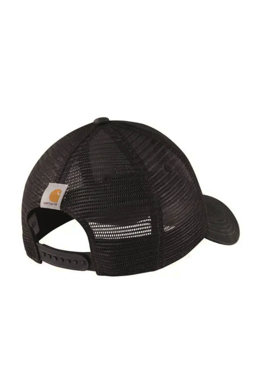 Carhartt Canvas Mesh Back Trucker Hat for Men in Black | 101195-001