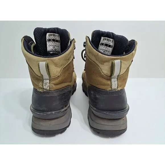 Carthartt Men's Size 10.5 Canvas Outdoor Waterproof 6&quot; Hiker Work Boot Olive