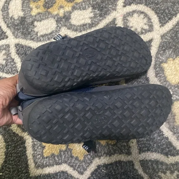 Chaco MEN'S RAMBLE RUGGED CANVAS SHOE navy blue sz 13