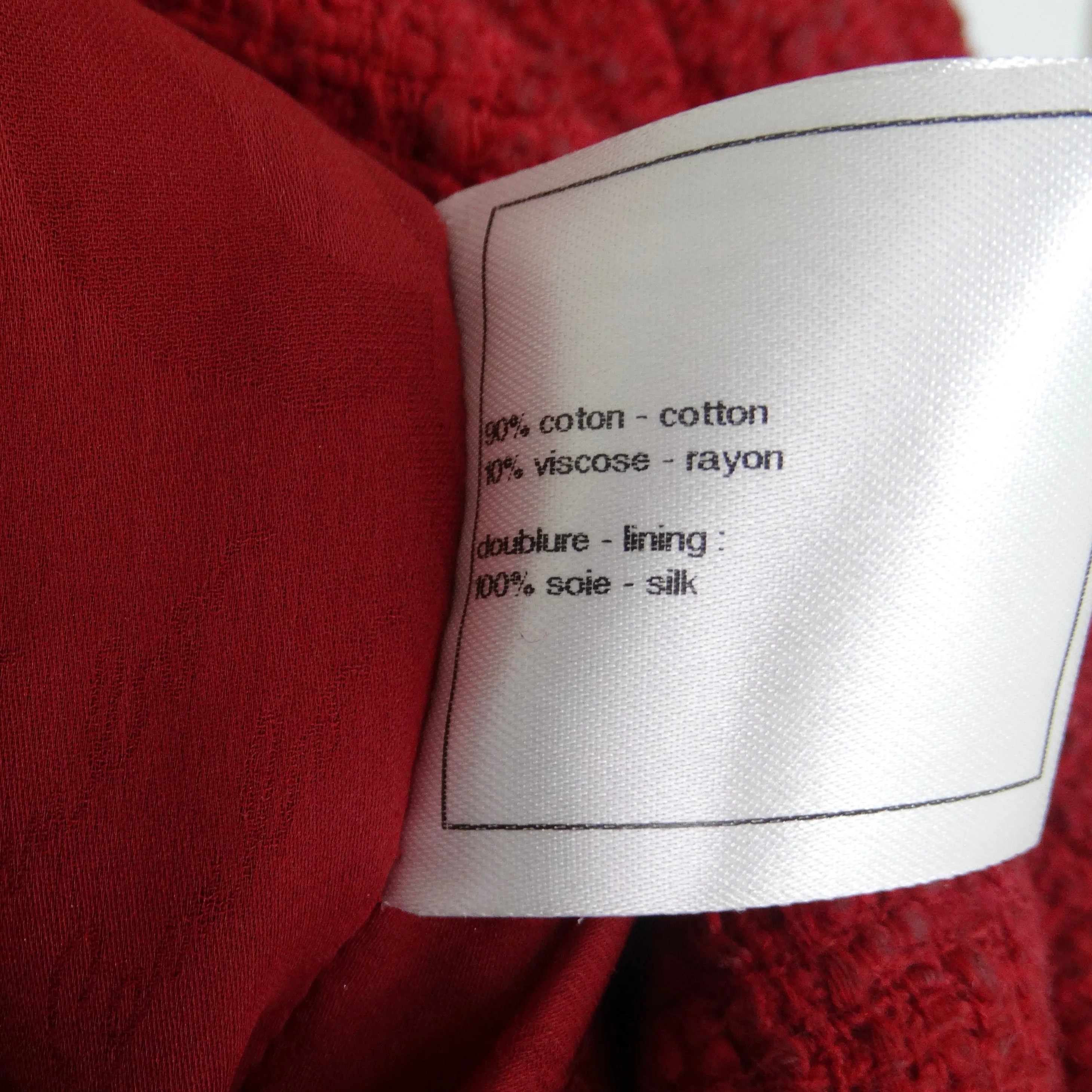 Chanel Métiers d'Art Red Tweed Jacket Blazer