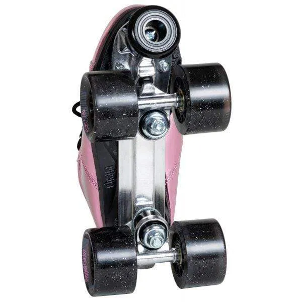 CHAYA VINTAGE PINK LASER ROLLER SKATES, NEW! JUST IN