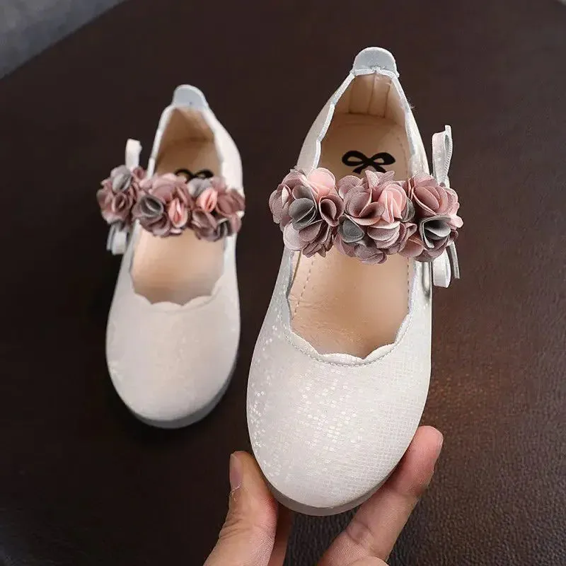 Children's Flats Lace  Party Shoes