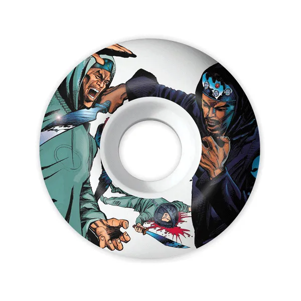 Chocolate - Interscope Hip Hop 50th GZA Liquid Swords Staple Wheels 99D - 54mm
