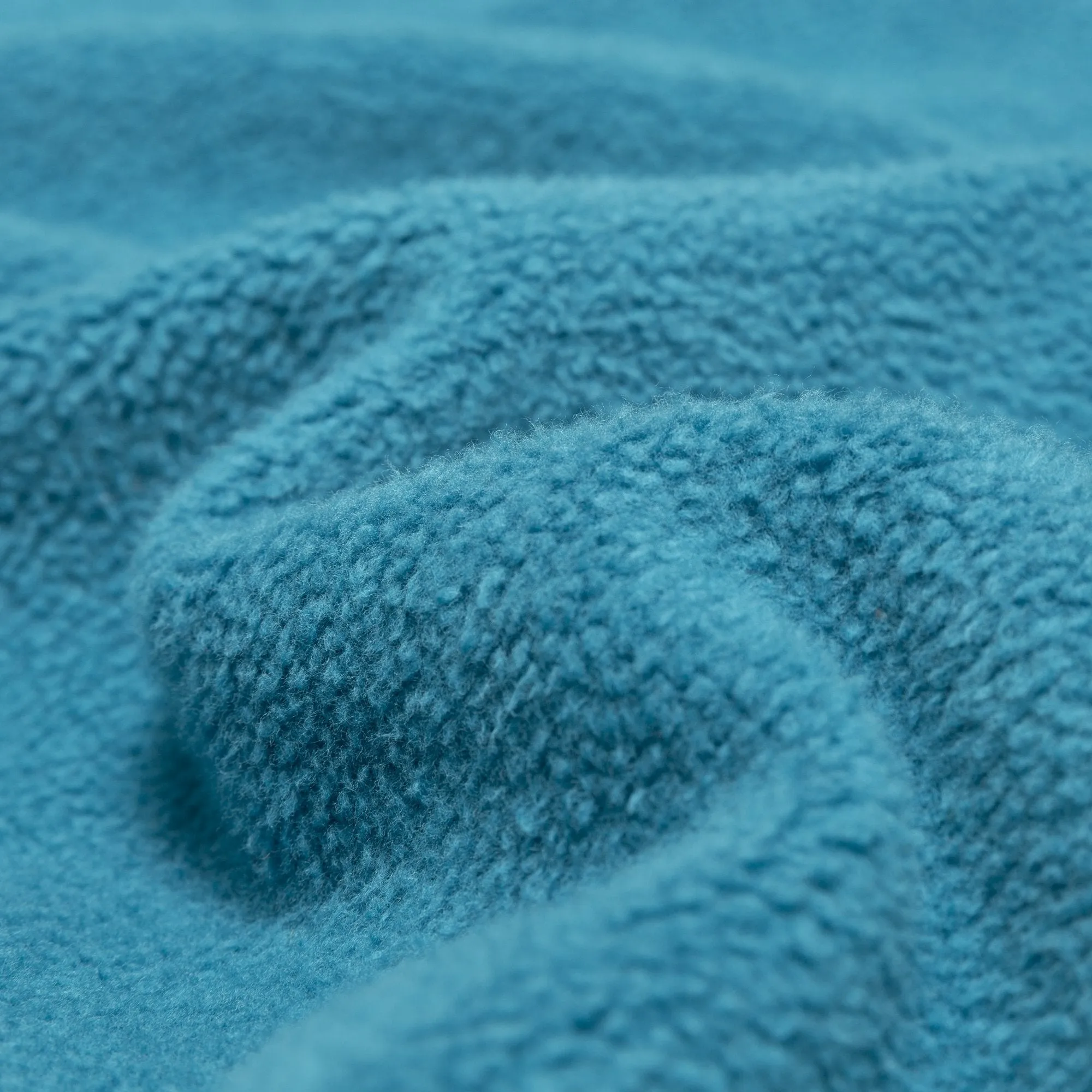 Chrystie NYC - PRM Reversed Fleece Crewneck / Teal Green