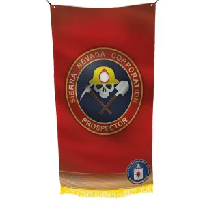 CIA Panama Central America Sierra Nevada Corp SNC Prospector Advanced Team Flag Banner