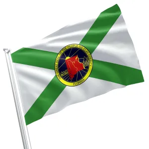 Clay County Florida State USA United States of America Flag Banner