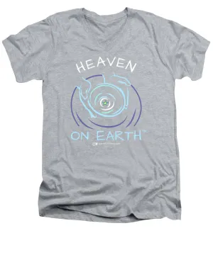 Clay/potter Heaven On Earth - Men's V-Neck T-Shirt