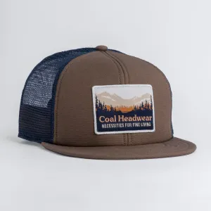 Coal The Hauler – Classic Trucker Cap - Brown/Navy