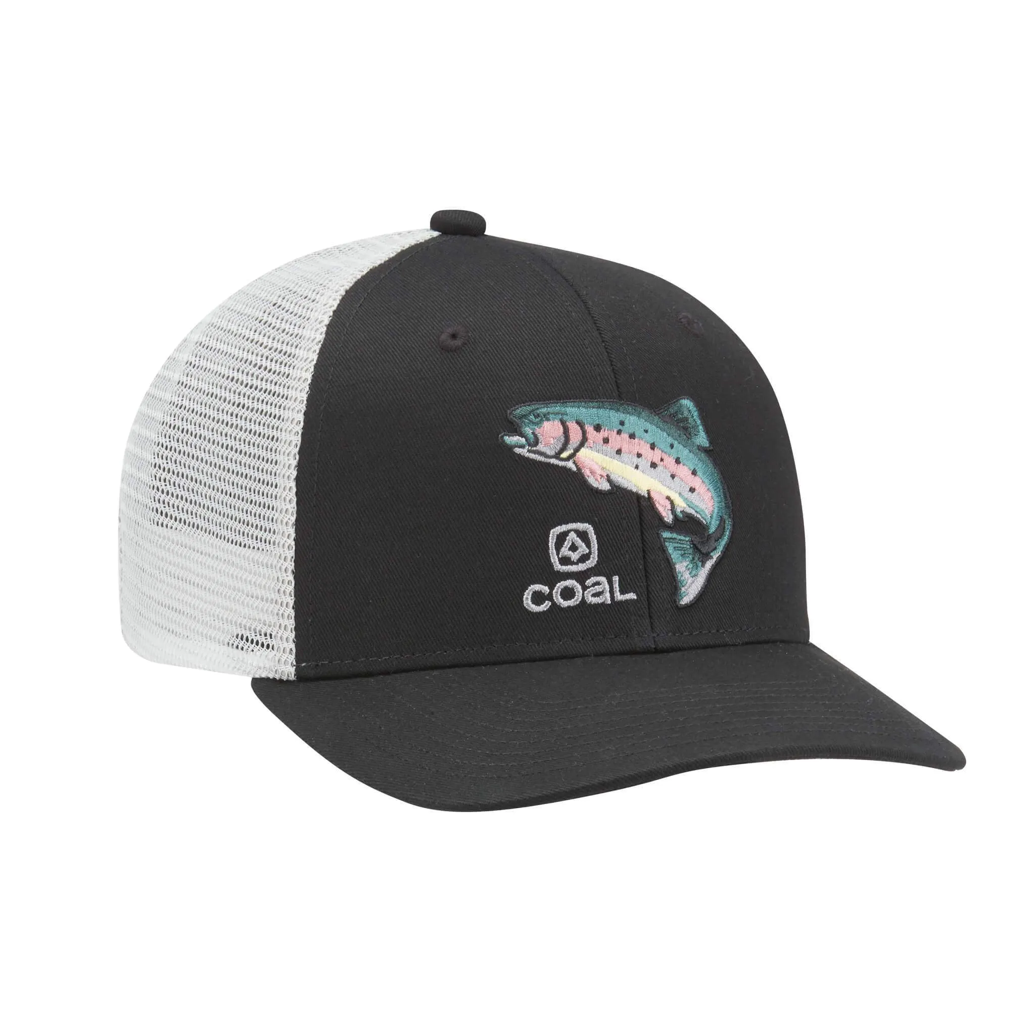 Coal The Wilds Low Profile Outdoor Animal Trucker Cap - Black