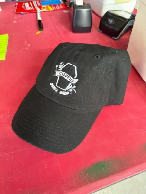 Coffin Skate Black Dad Cap