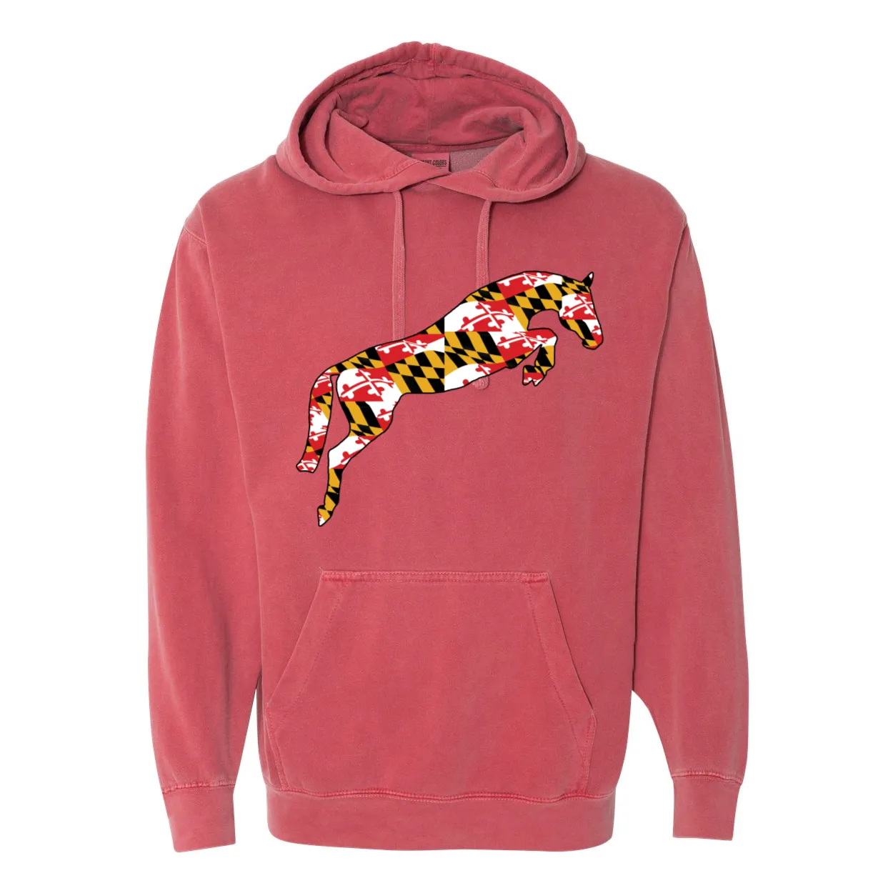Comfort Colors 1567 Garment-Dyed Hooded Sweatshirt
