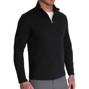 Comfort Quarter Zip Fleece - Black