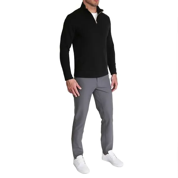 Comfort Quarter Zip Fleece - Black