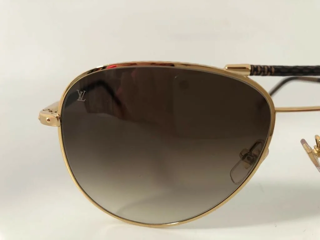 Conspiration Pilote Damier Ebene Sunglasses