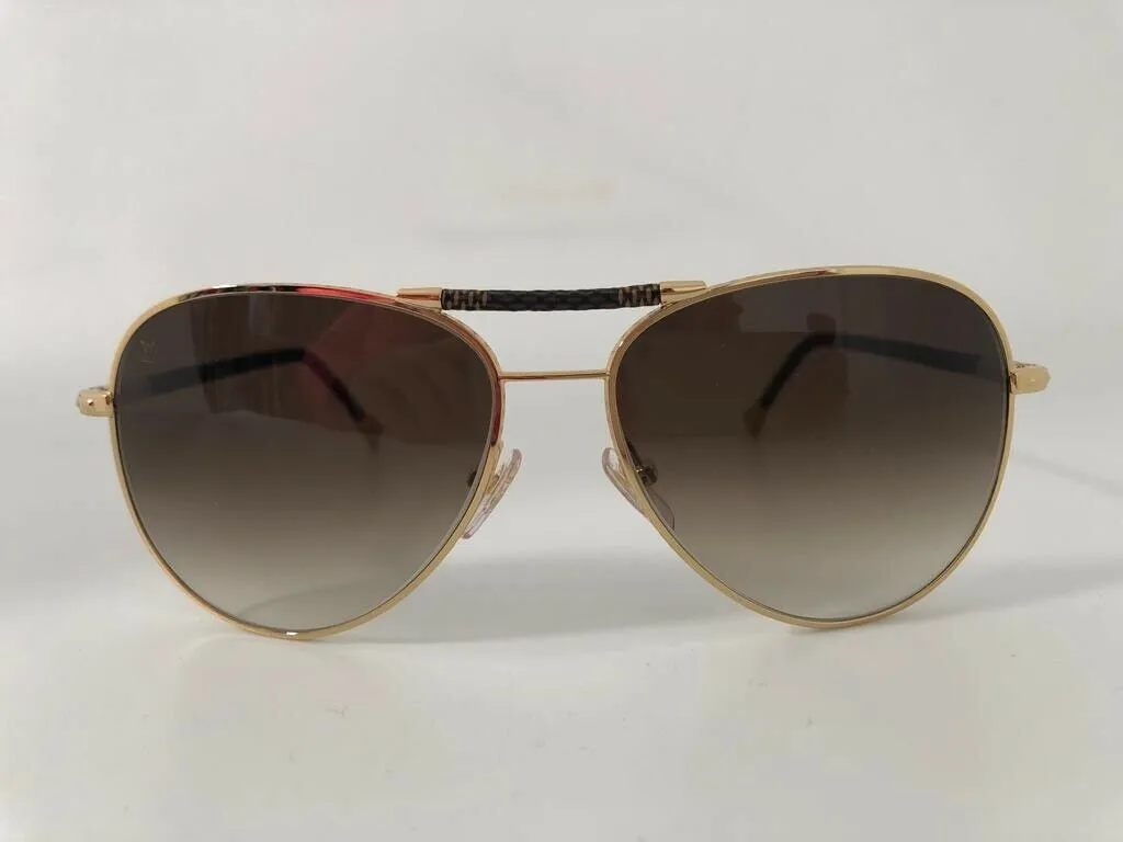 Conspiration Pilote Damier Ebene Sunglasses