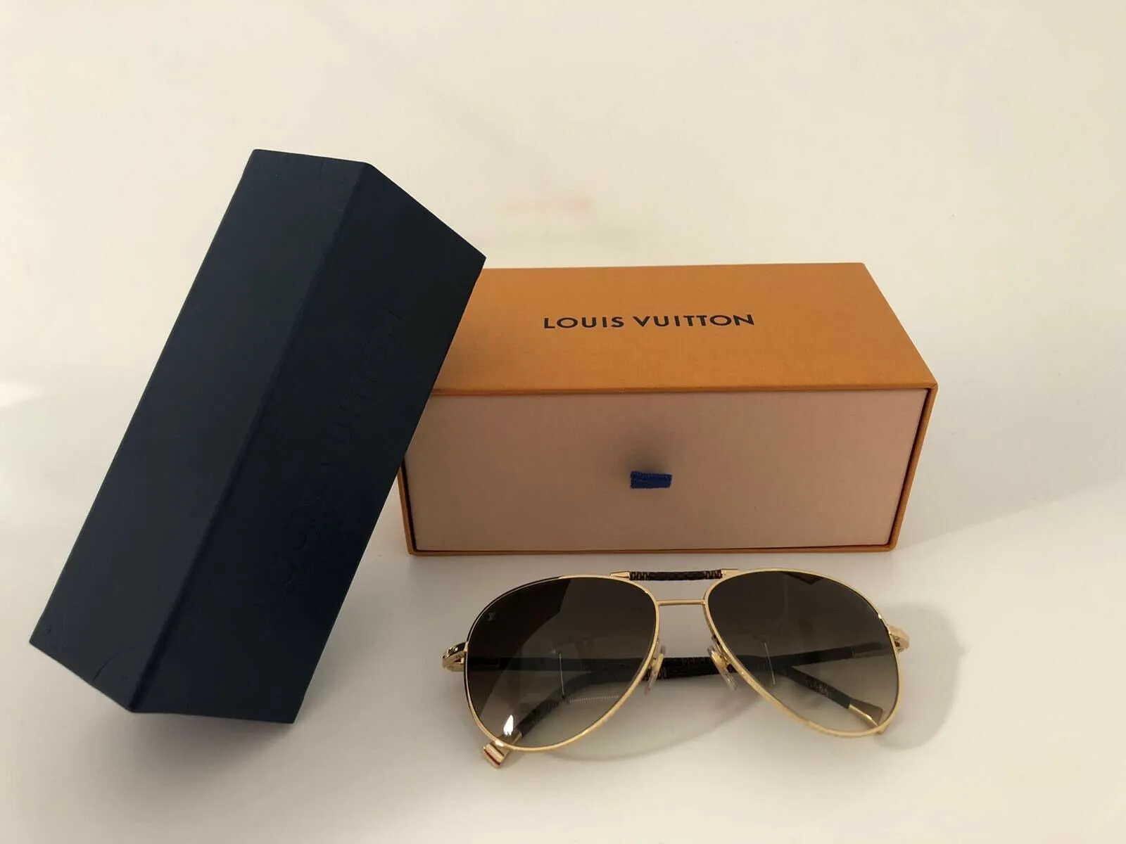 Conspiration Pilote Damier Ebene Sunglasses