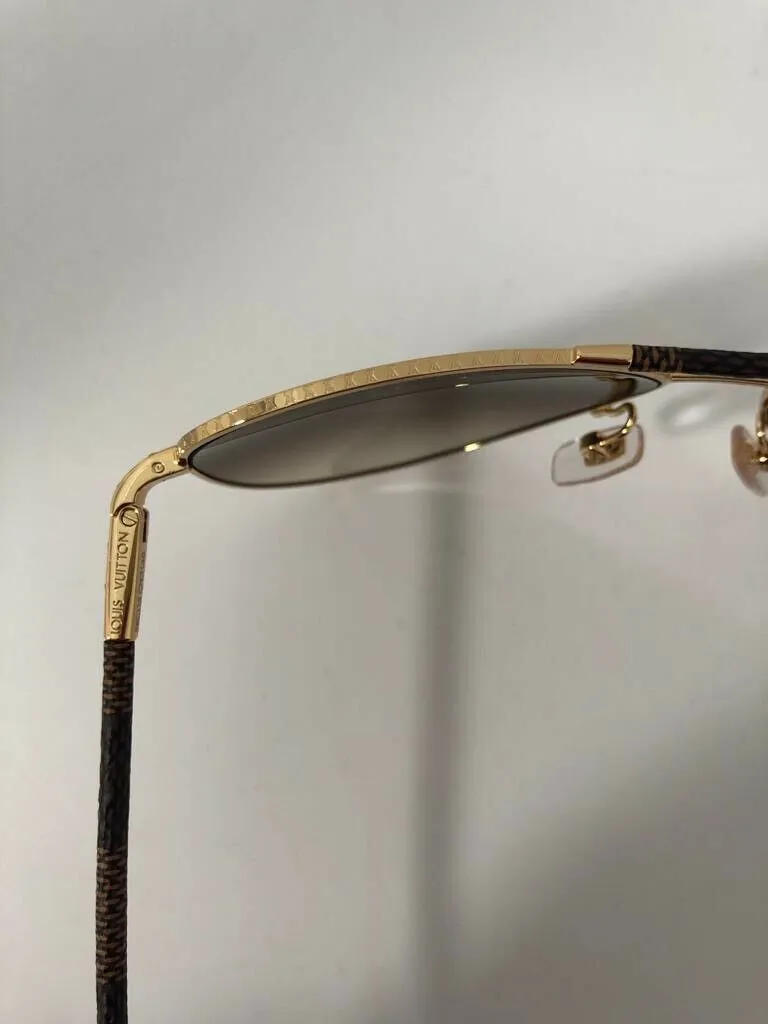 Conspiration Pilote Damier Ebene Sunglasses