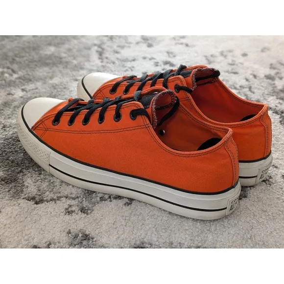 Converse by You Custom Chuck Orange Canvas Sneaker (Size Men's 11.5)