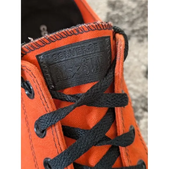 Converse by You Custom Chuck Orange Canvas Sneaker (Size Men's 11.5)
