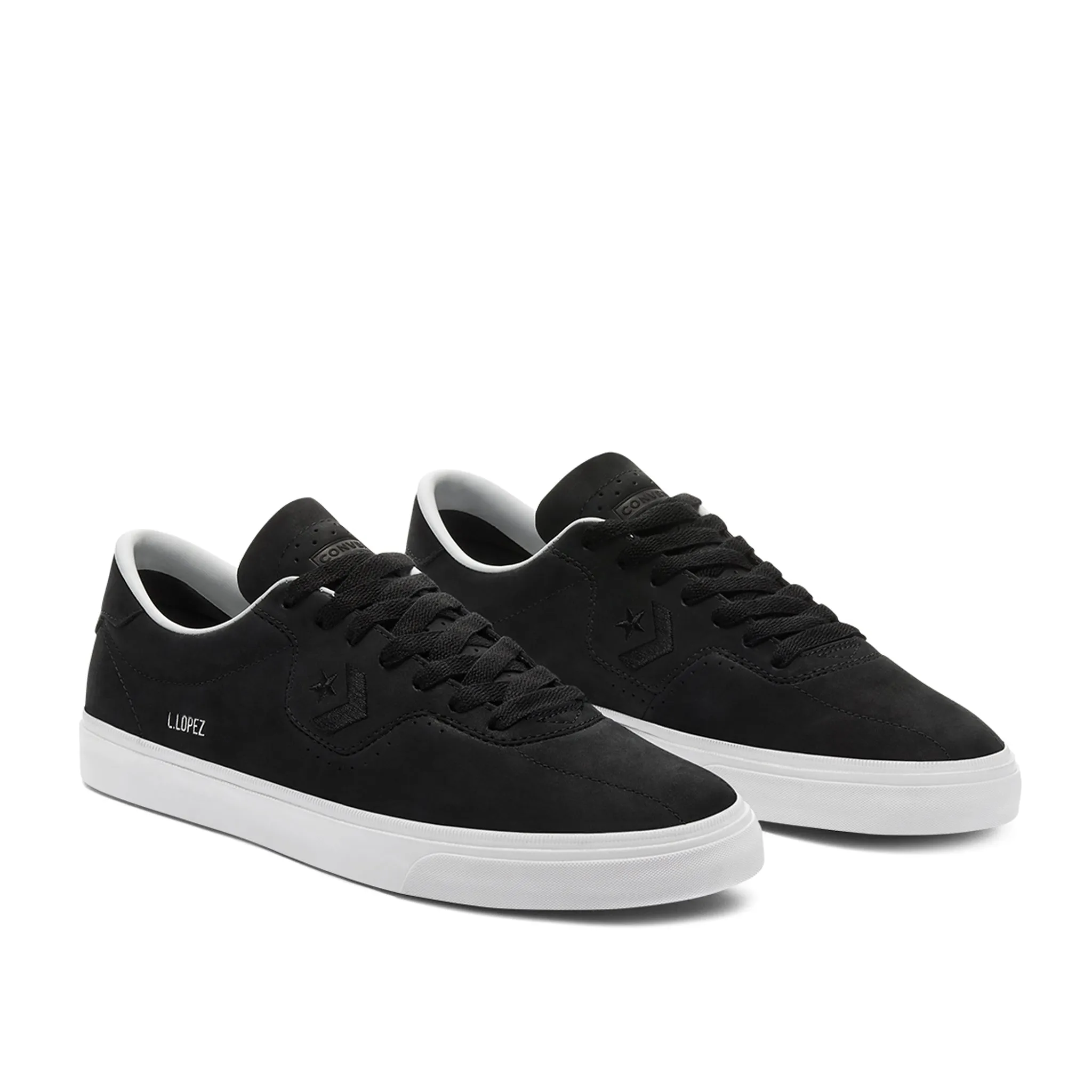 Converse Louie Lopez Pro Leather Black/Black/White Sale