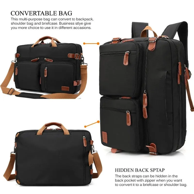 Convertible Backpack / Messenger / Laptop <br> Nylon