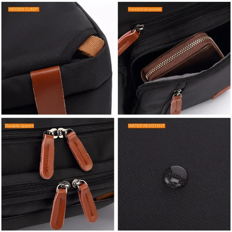 Convertible Backpack / Messenger / Laptop <br> Nylon