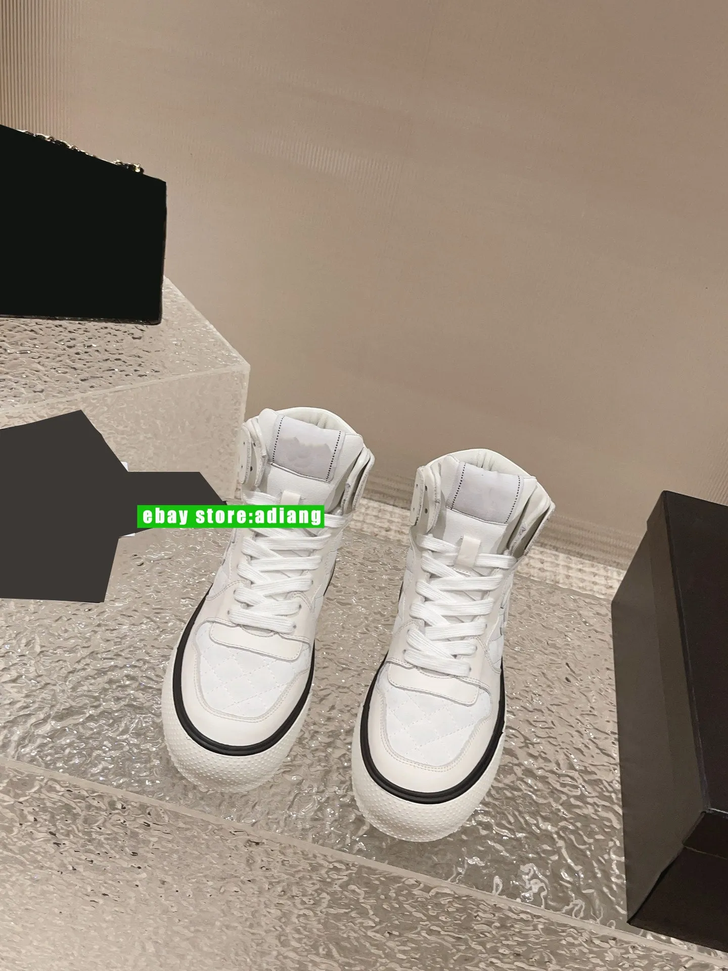 cow leather white black patchwork flats casual shoes fashion women 2023 35-41 comfort