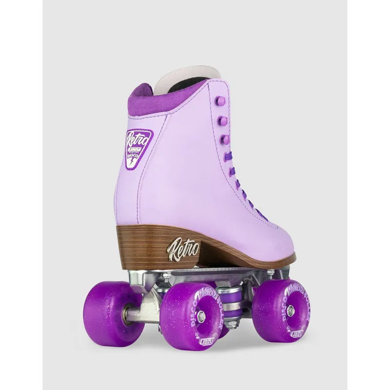 CRAZY SKATE RETRO ROLLER PURPLE ROLLER SKATES