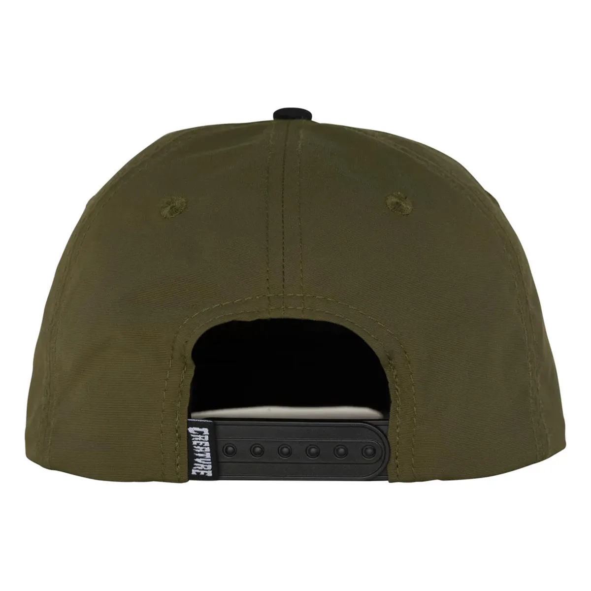 Creature - Web Snapback Hat Olive