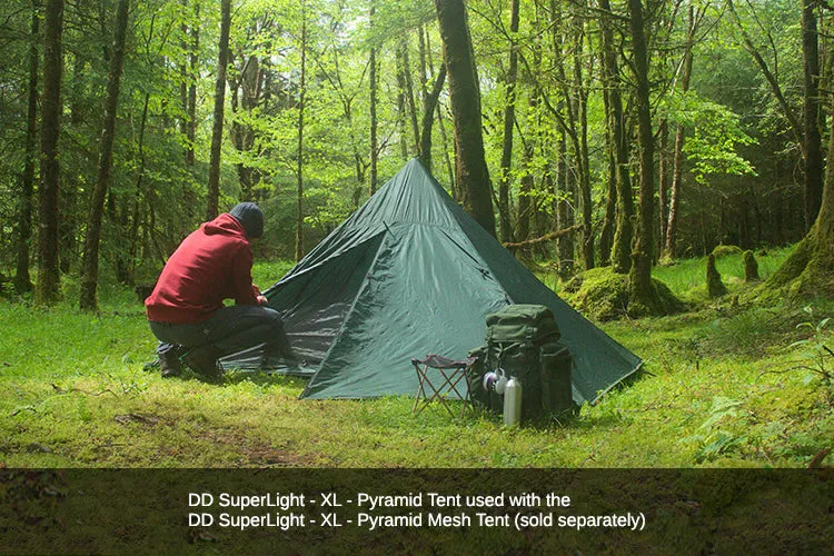 DD Hammocks SuperLight XL Pyramid Mesh Indertelt