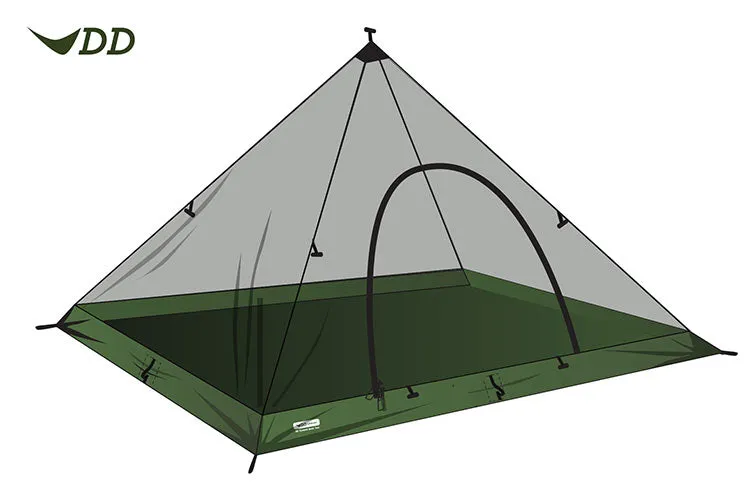 DD Hammocks SuperLight XL Pyramid Mesh Indertelt