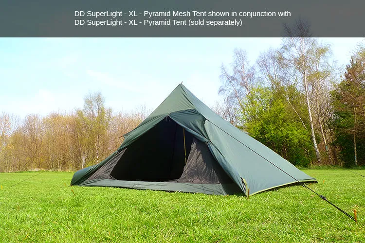 DD Hammocks SuperLight XL Pyramid Mesh Indertelt