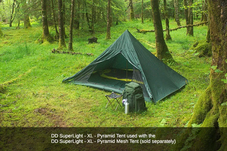 DD Hammocks SuperLight XL Pyramid Mesh Indertelt