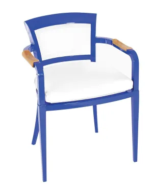 DELANCEY Dee Armchair in Aluminum