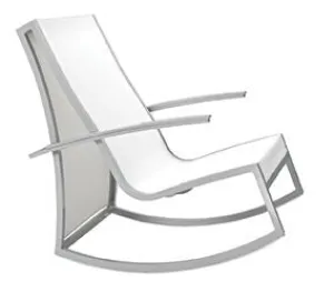 DELANCEY Spindel Rocking Chair with Polyester Mesh