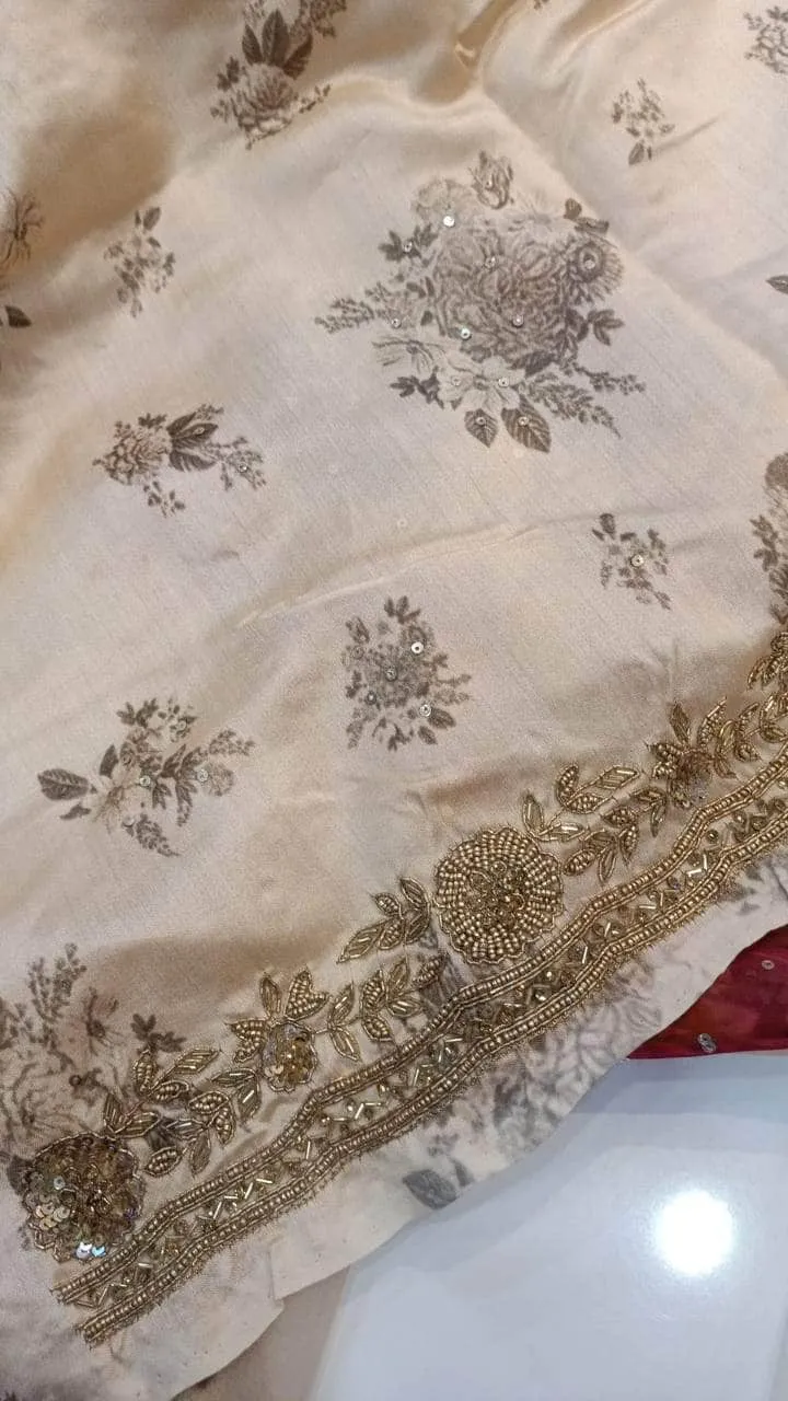 Designer Pure Organza Saree