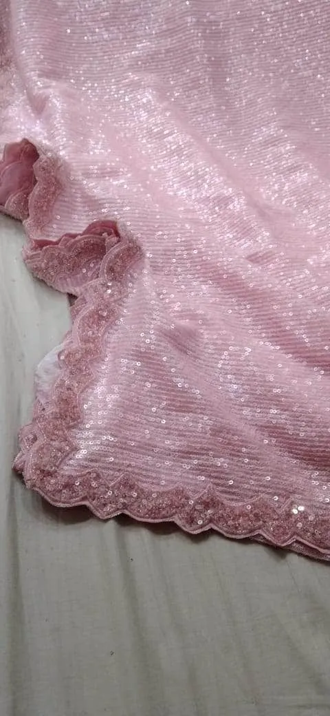 Designer Sequin Saree