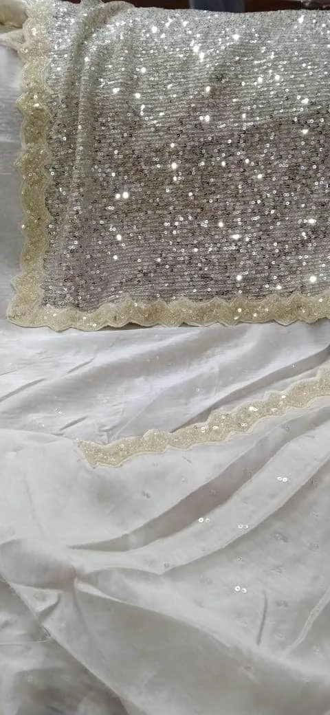 Designer Sequin Saree