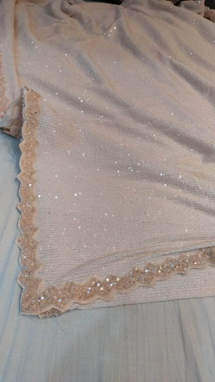 Designer Sequin Saree
