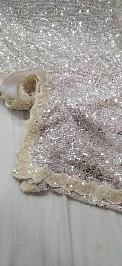 Designer Sequin Saree