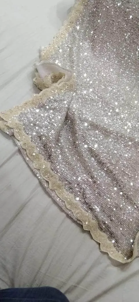 Designer Sequin Saree