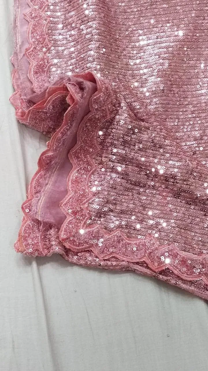 Designer Sequin Saree