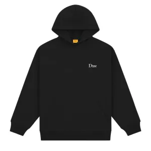 Dime MTL Classic Small Logo Hood Black
