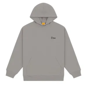 Dime MTL Classic Small Logo Hood Charcoal