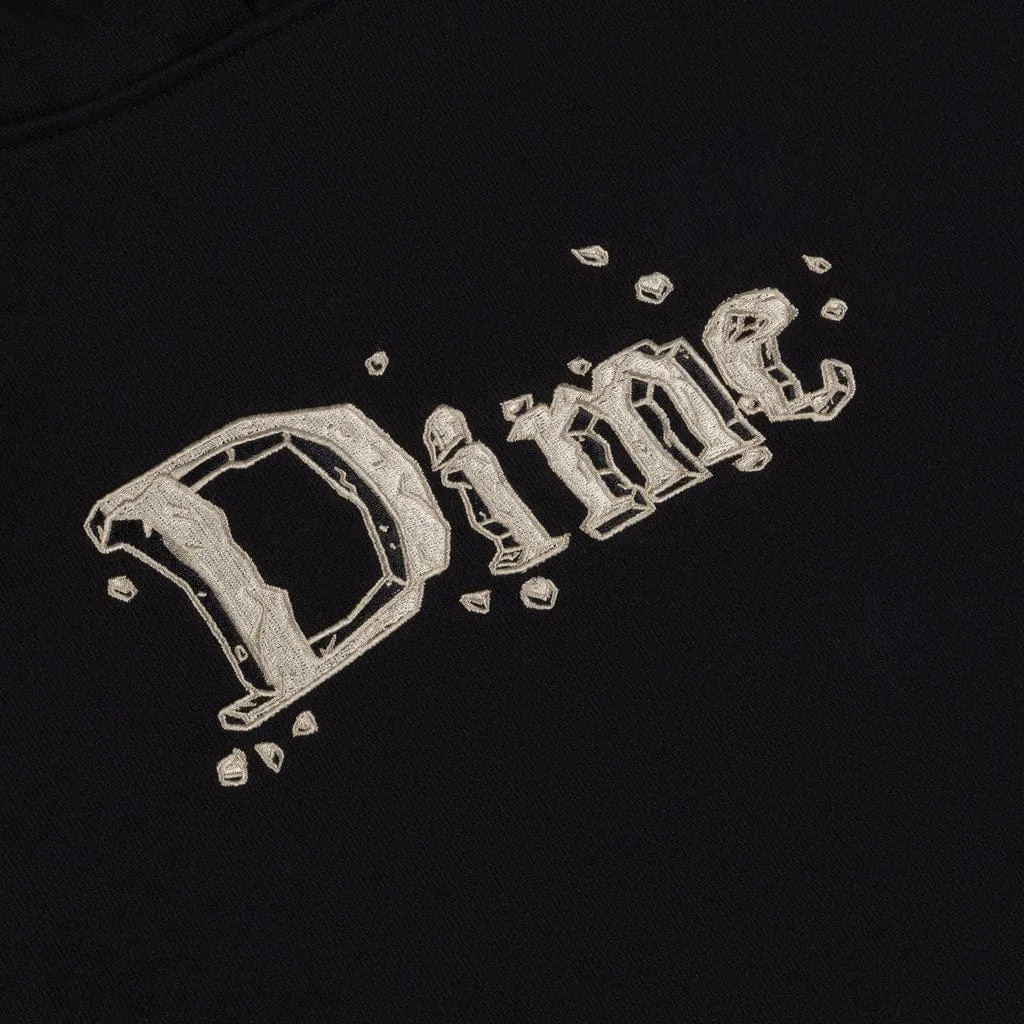 Dime MTL Classic Stone Hoodie Black