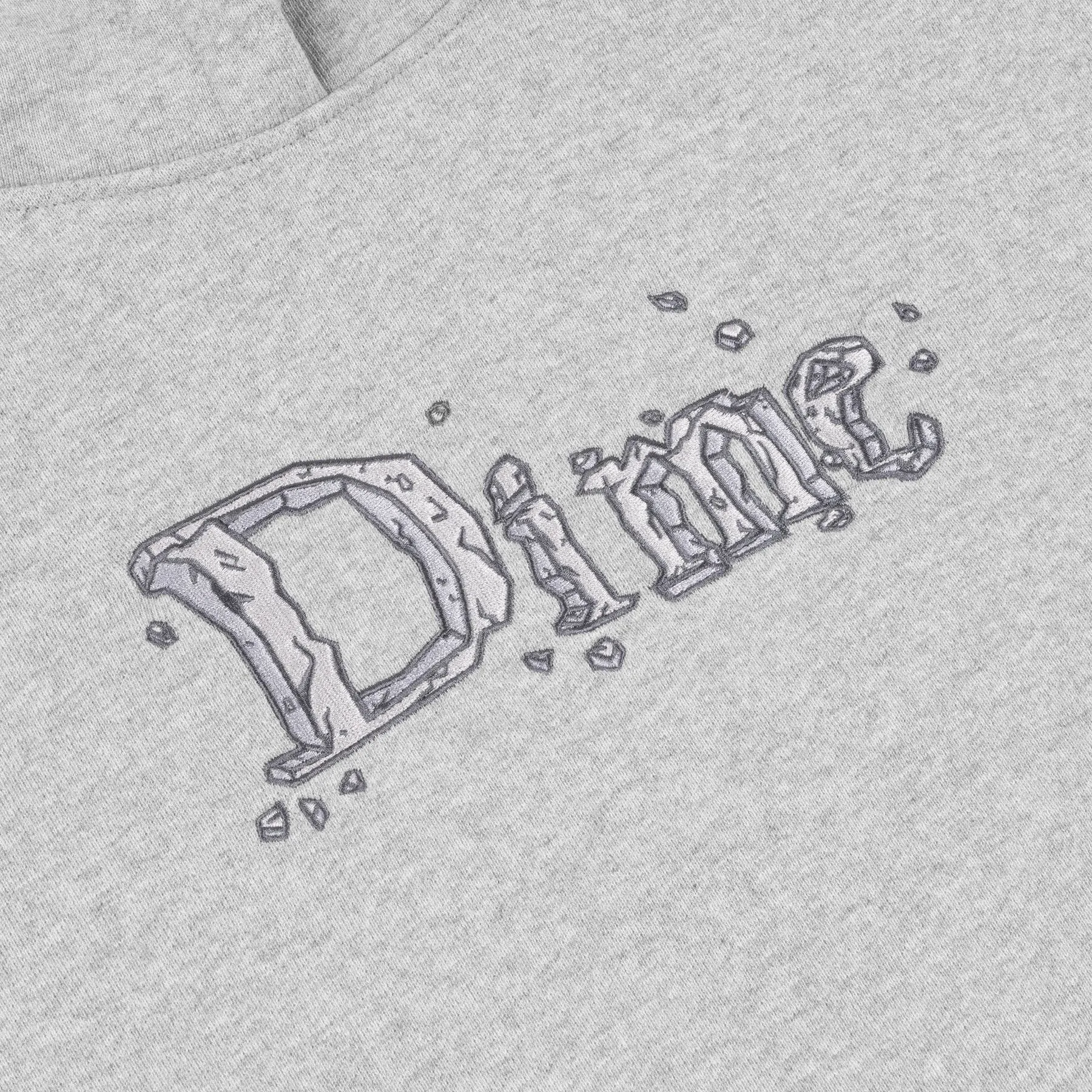 Dime MTL Classic Stone Hoodie Heather Gray