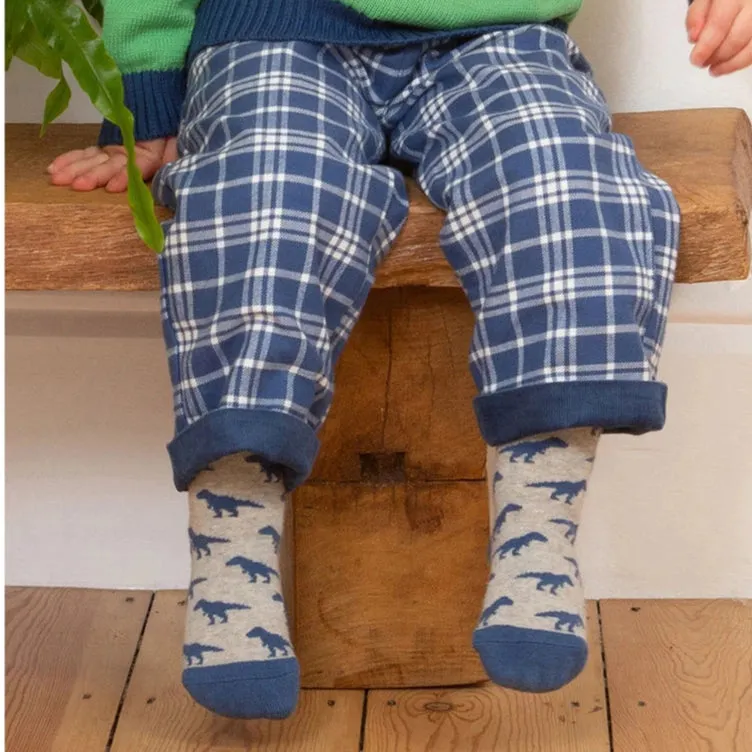 Dino Socks - Flat Seam Comfort