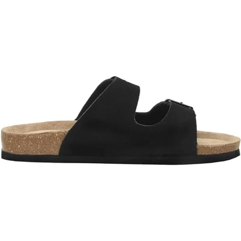 Dual Strap Slide Sandals For Women